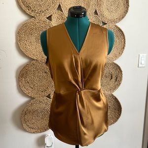 Nicole Miller Satin Top